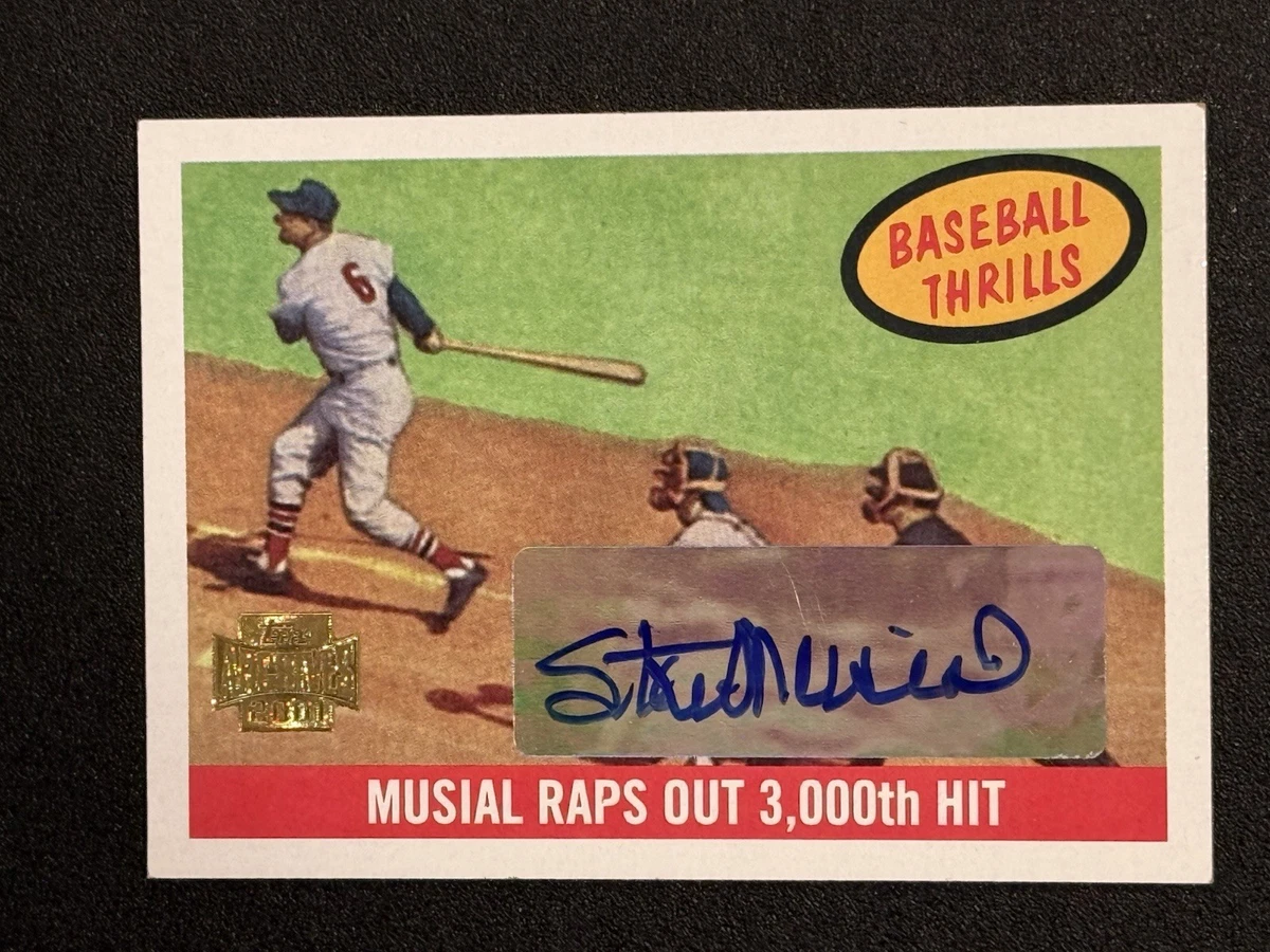 Stan Musial Autograph Baseball Cards for sale | eBay