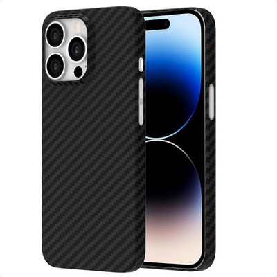 Accezz MagSafe Kevlar  Hülle Apple iPhone 14 Pro Max - Schwarz