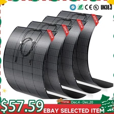 12V 200W 400W 600W 800W Flexible Solar Panel Mono Camping Home RV Battery Charge