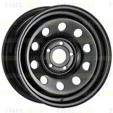 x4 16x8 BLACK MODULAR STEELS 5x114.3 ET00 JEEP CHEROKEE