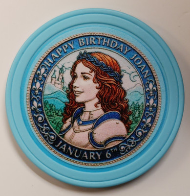 Joan Of Arc  2026  New Orleans  Krewe poker chip Doubloon krewe favor
