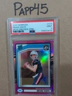2024 Panini Donruss - Rated Rookie Drake Maye #379 Optic Preview Pink Prizm (RC)