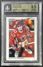 BROCK PURDY BGS 9.5 2024 PANINI PRIZM #M-BPU MANGA VERTICAL 49ERS SSP GEM MINT