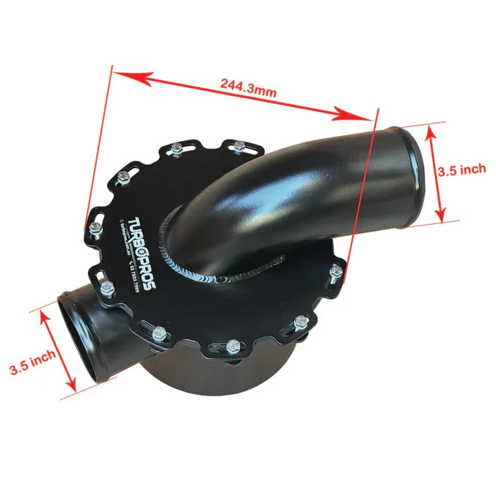 Upgrade High Flow Air Box & Intake Pipe Kit For Nissan Patrol GU Y61 ZD30 3.0L