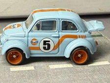 Hot Wheels ‘60’s FIAT 500D Modificado Gulf Real Riders Wheels 2016 Thailand #5