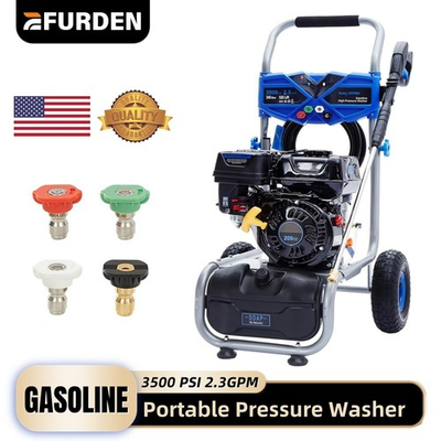 #ad #ad Efurden Gas Pressure Washer 3500 PSI 2.3GPM Cold Water for Cars Fences Floor $262.49