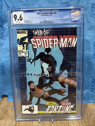 Web of Spider-Man #10 CGC 9.6 (1986) - Shocker app Graded Marvel Comic New Slab