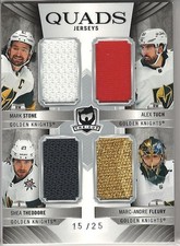 2020-21 The Cup #C4-FSTT Stone Tuch Theodore Fleury Cup Quads Jersey /25