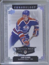 2018-19 Upper Deck Chronology Diamond Relic 16/36 Jari Kurri #17 HOF 0c3