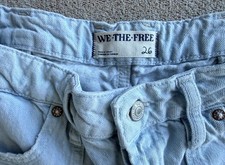 Free People Micro Shorts Denim Size 26