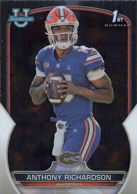 2022 Bowman University Chrome - 1st Bowman Anthony Richardson #65