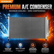 Ac Condenser Fit Honda Civic Sedan 2012-2015 Acura Ilx 1.5l 1.8l 2.4l 2.0l