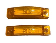 Grote Lot Of 2 - 47243 Supernova 3 Yellow Thin Line Led Clearance Marker Light