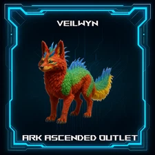 Ark Survival Ascended –Top Stats-Veilwyn-Dino-Lvl 362-Colors-ASA PVE/PC/PS5/XBOX