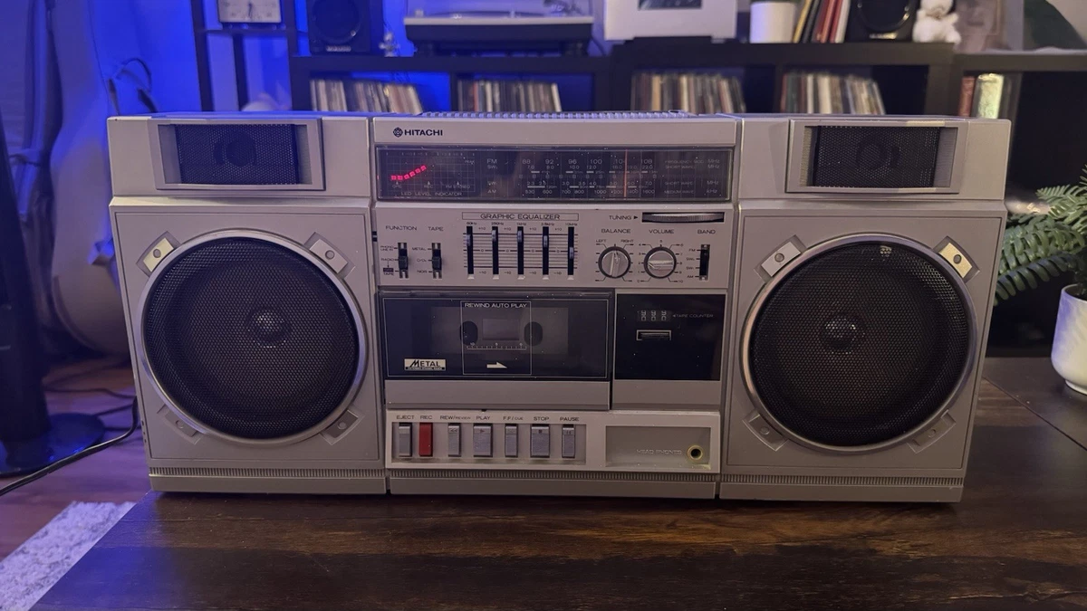 日立便携式立体声音响和Boombox | eBay