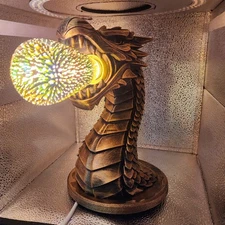 Dragon Fire Breathing Lamp