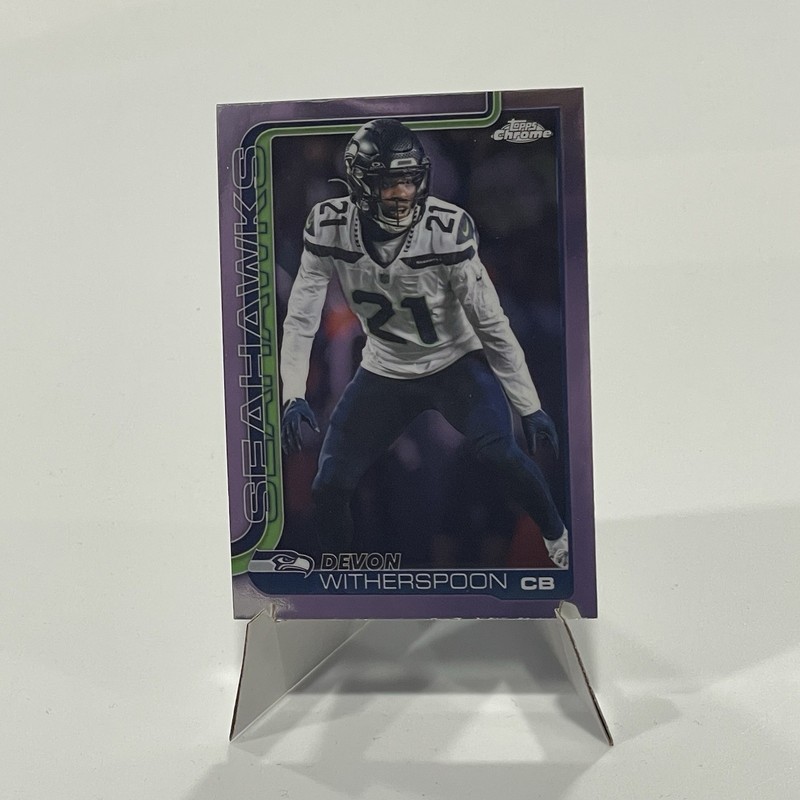 2025 Topps Chrome Football Devon Witherspoon Seattle Seahawks #277