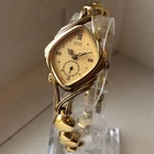 SEIKO Smoseko Vintage Quartz Watch Gold Unique Design