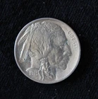 1913-P Type 1 Buffalo Nickel 5 Cent (5c) Value - Like AU/UNC condition!
