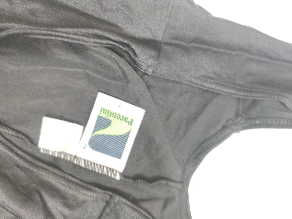 Pantalones de ciclismo vintage XXL negros Cicli Carube Foto 3 de 4