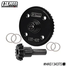 GPM Harden Steel 43T/13T Spiral Main Diff Gear For ARRMA Senton 6S Blx Super