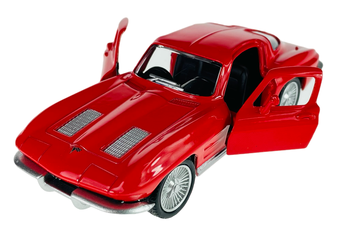RMZ City 1963 CHEVROLET CORVETTE STINGRAY SPLIT WINDOW RED