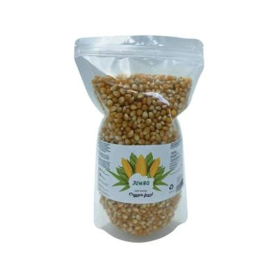 Hopser Funfood MEGA Jumbo Popcornmais 1 kg – Goldgelbe, extra große Flocken