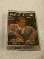 Perry Como Six Great Hits and More Audio Cassette Tape