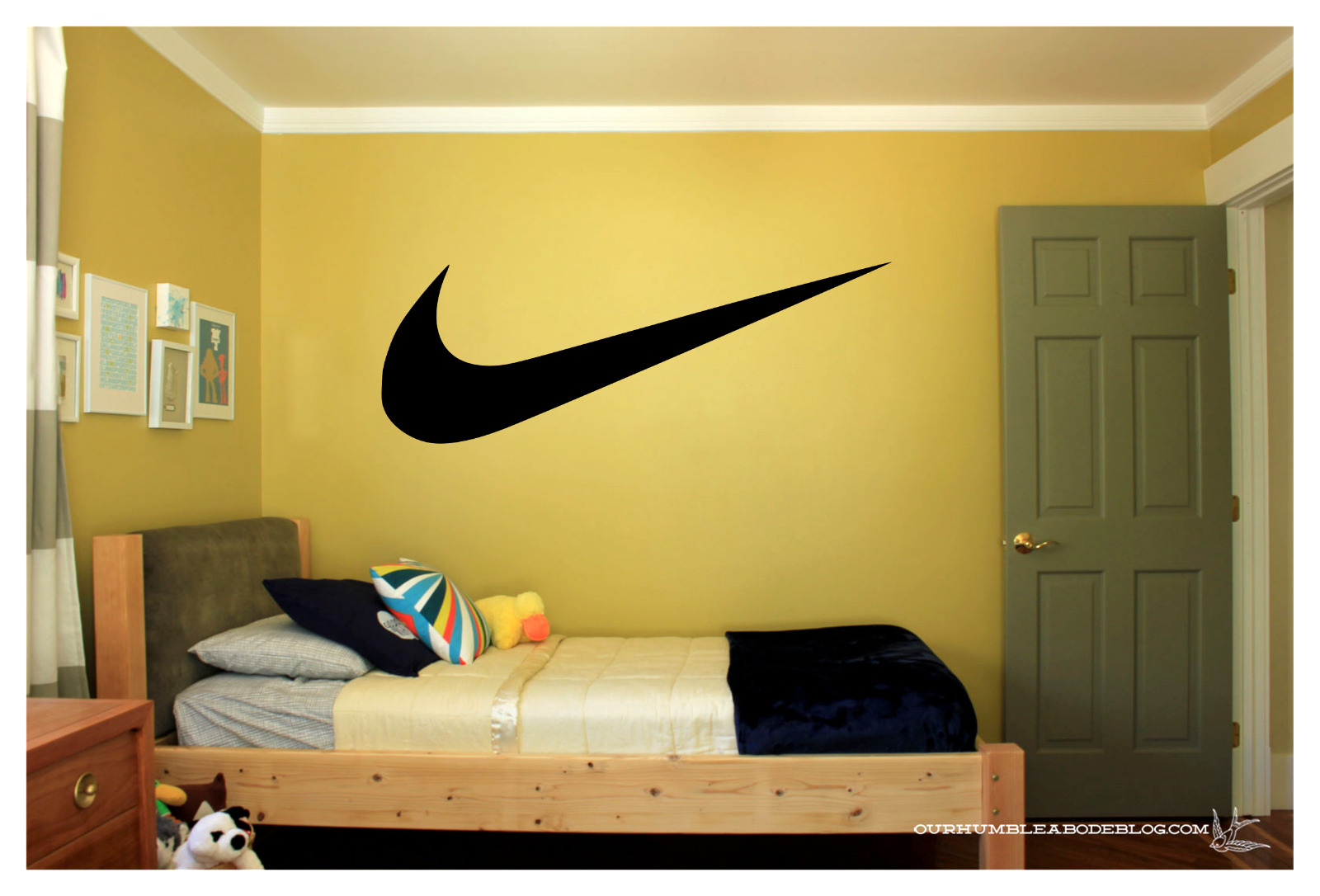 serveerster Omhoog Mark NIKE LOGO CHECK MARK Only WALL VINYL ART DECAL 24X8.5" BEDROOM HOME DECOR –  ASA College: Florida