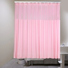 Contemporary Style 12 Feet Wide X 8 Feet High Pink Room Divider Curtains NEW US
