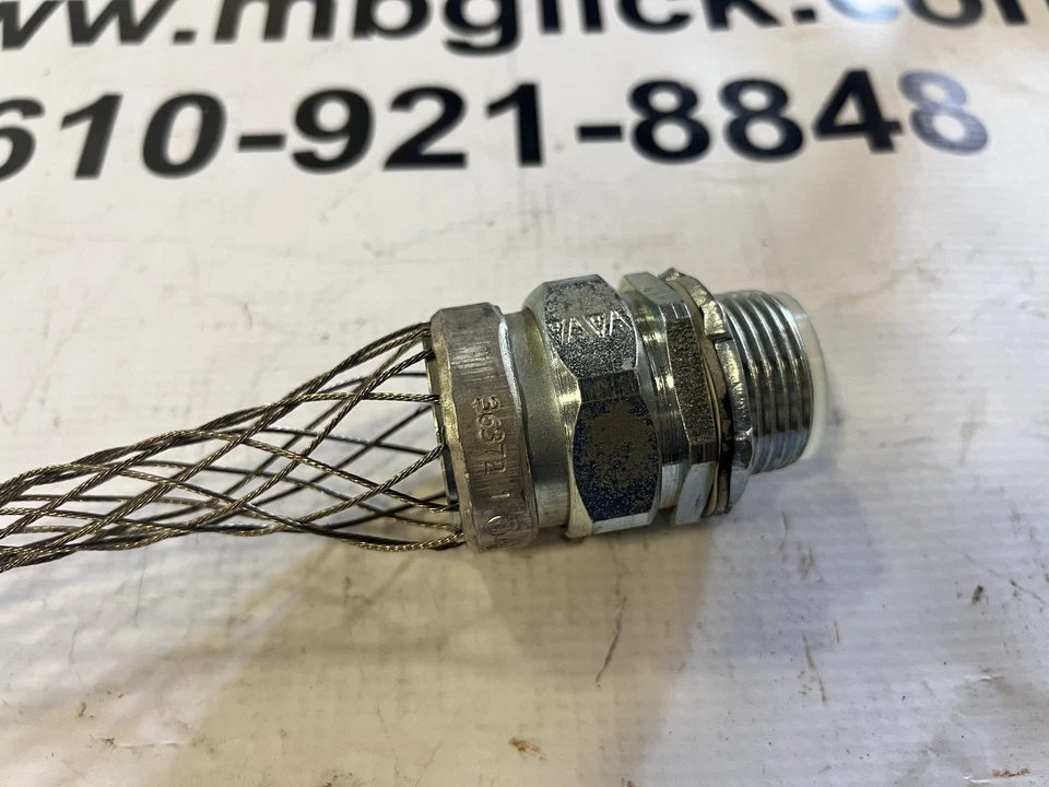 WOODHEAD 36372 EMPUÑADURA DE CABLE ALIVIO DE TENSIÓN 1" PULGADA MPT  Foto 2 de 4