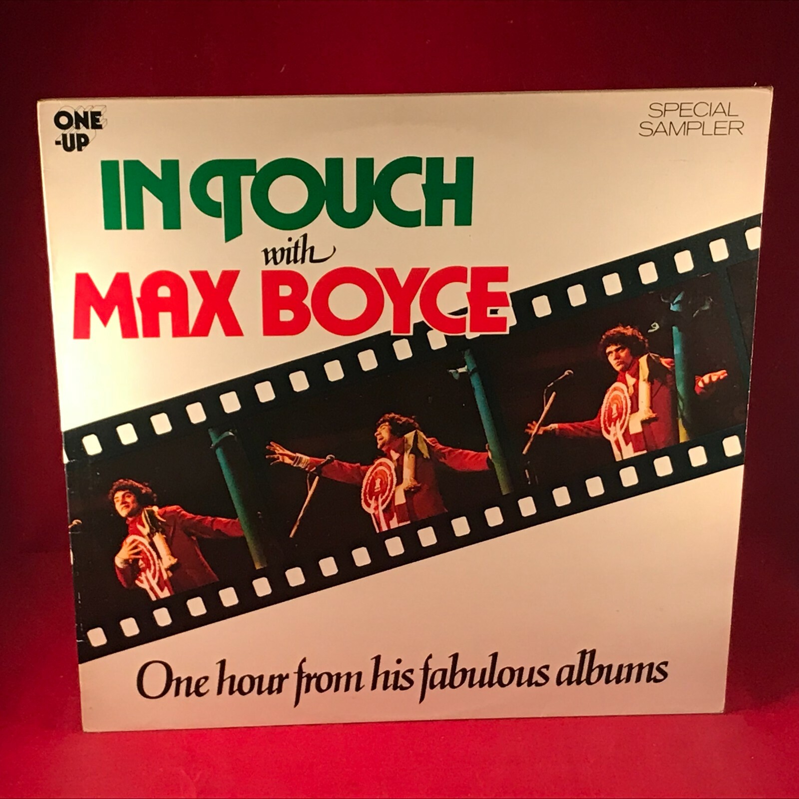 MAX BOYCE In Touch With Max Boyce 1980 UK vinyl LP EXCELLENT live concert comedy
