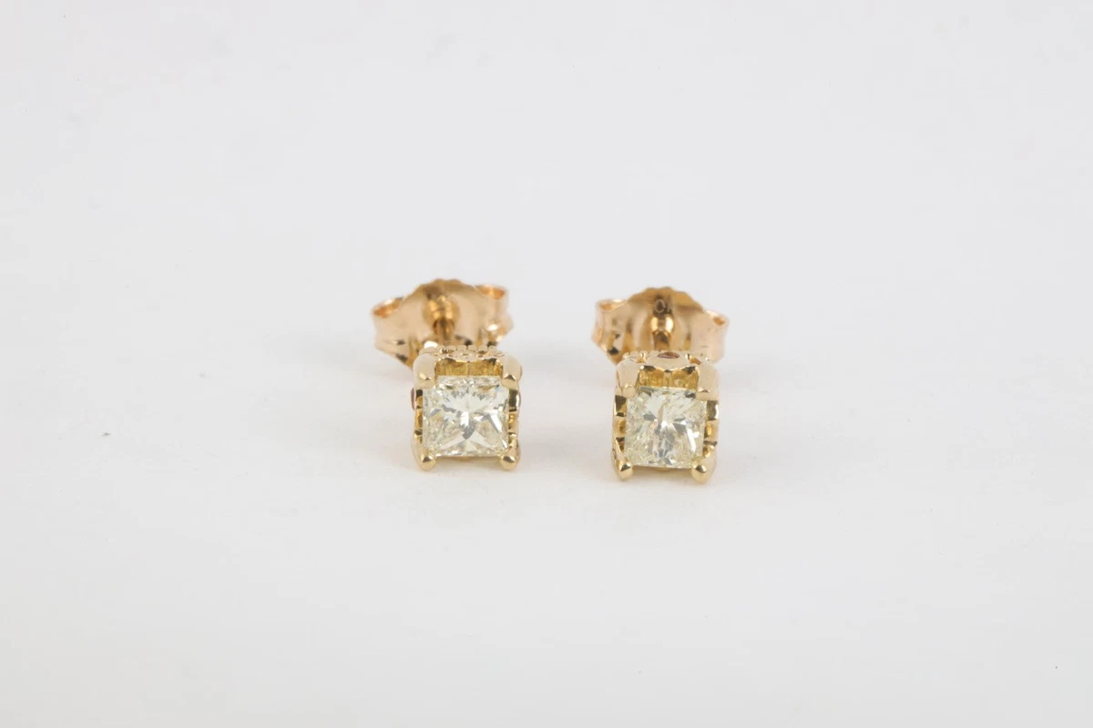 Ebay gold stud earrings deals