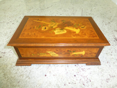 Rare Vintage Reuge Music Box 72 Keys / 3 Songs 'Beethoven' Limited