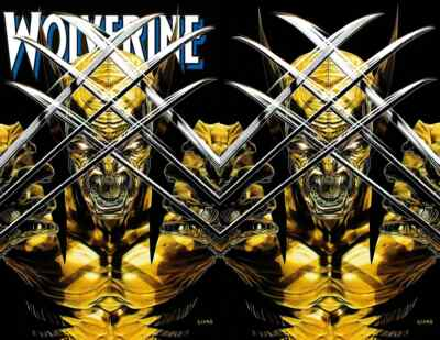 #ad WOLVERINE #1 JOHN GIANG NEGATIVE BLEED EXCLUSIVE TD VIRGIN SET 1000 PRINTED $39.99