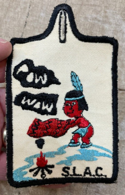 Vintage S.L.A.C. Pow Wow Patch Boy Scouts? Rare Collectible