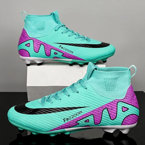 Kids Adults Junior Boys Football Boots AG/TF Soccer Training Shoes Sizes UK 1-9 - Picture 6 of 38
