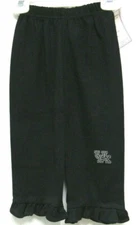 NCAA Kentucky Wildcats Black Frill Bottom Pants Stone KU Logo 2 Feet Ahead #191