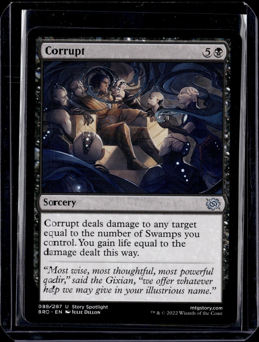 クロボロイト 4枚　mtg Corrupt - 88 - BRO - NM - MTG Magic the Gathering | eBay