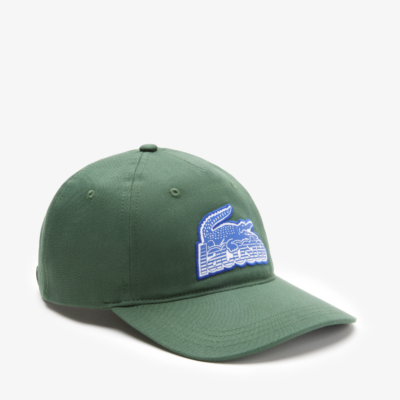 NEW* UNISEX Lacoste Crocodile Patch Branded Cap Green  display picture 3