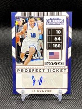 2020 Contenders Draft Picks JJ Culver #114 Prospect Ticket RC AUTO