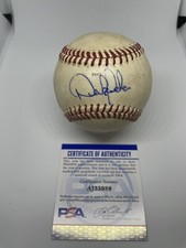 Derek Jeter Signed Minor League Baseball Early Autograph PSA Certified Auto HOF