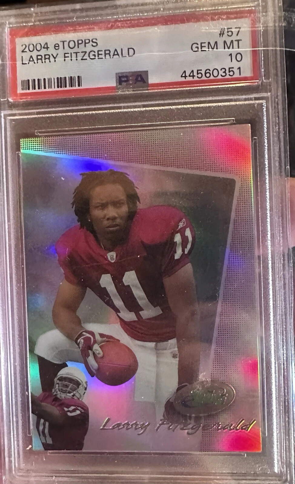 Larry Fitzgerald Etopps #57 Base