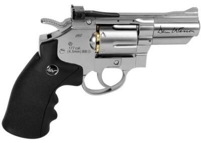 Asg Dan Wesson 2.5" Co2 Powered Air Revolver, Silver (5707843047371)