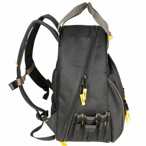 CLC Tech Gear 53 Pocket LED Lighted Tool Backpack - Picture 6 of 10