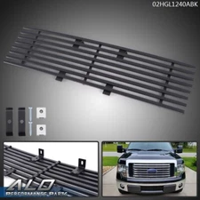 Fit For 2009-2014 Ford F-150 Pickup Front Bumper Lower Grille Insert Panel Black