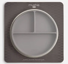 Kith Mushie Classic Silicone Suction Plate NEW Limited Collection Baby Kids