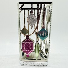 Bath  Body Works Christmas Ornaments Gentle Foaming Soap Holder Silver 2022