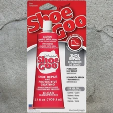 Shoe Goo Adhesive Glue, Shoe Repair, Clear, 110010, 3.7 fl. oz.