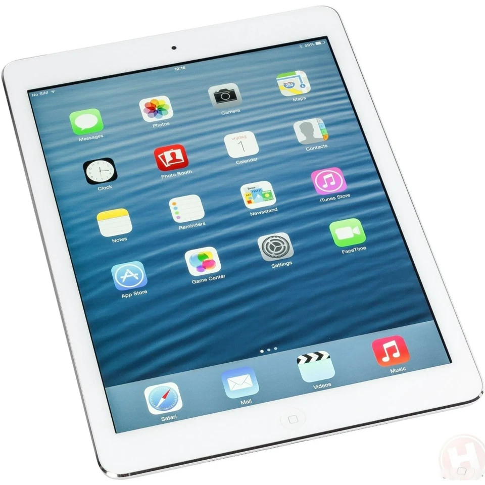 Apple iPad Air ( 1st Generation) A1474 16GB, Wi-Fi, 9.7 in Silver MD788LL/A - Image 3 of 4